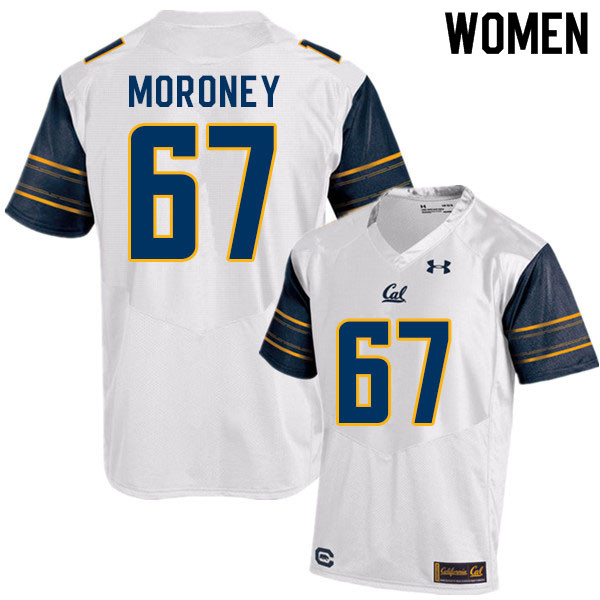 Women #67 Colin Moroney Cal Bears College Football Jerseys Sale-White - Click Image to Close